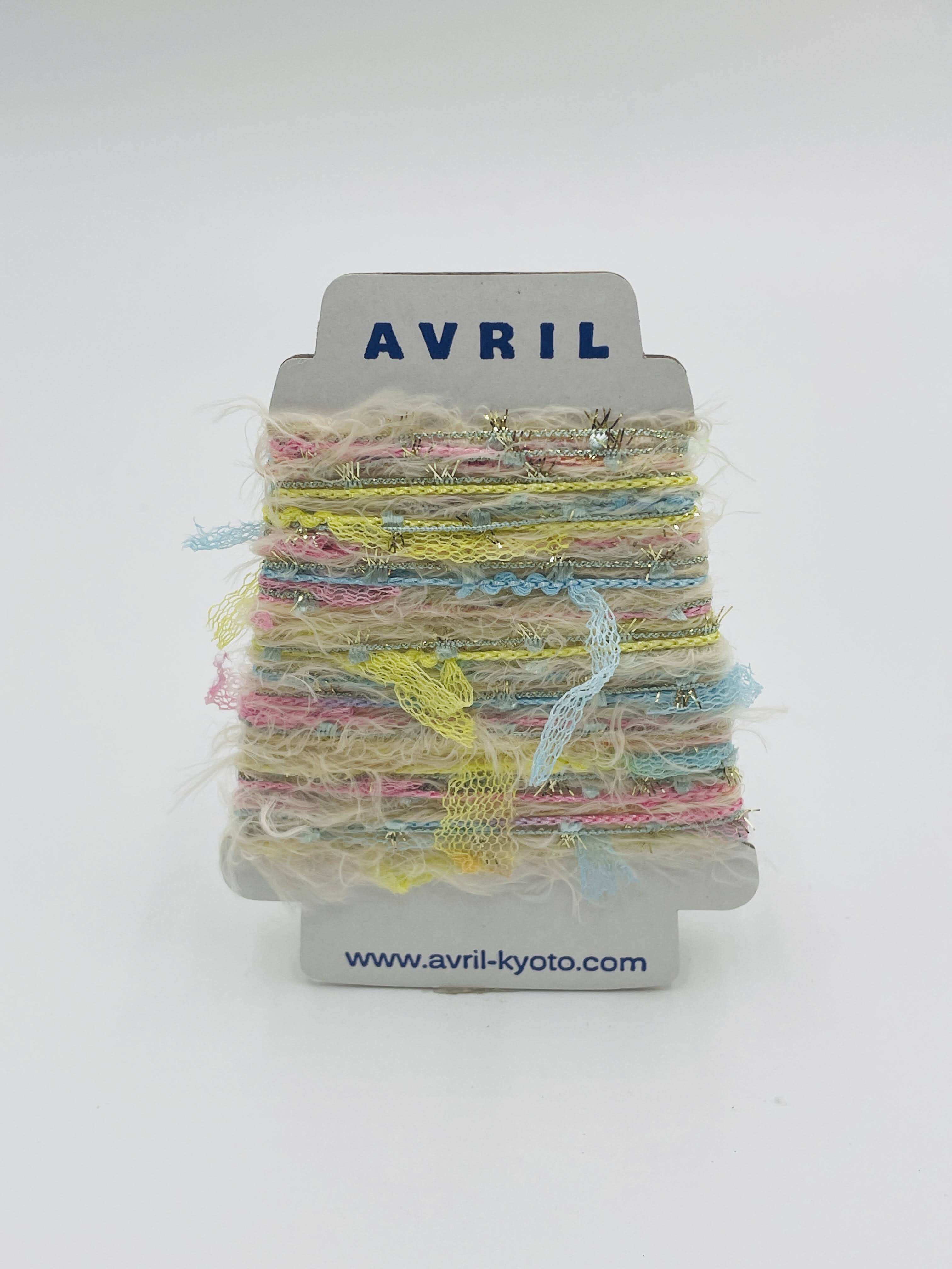 集めたくなる♬楽しい♬可愛い♡『ちょこっと巻きのファンシー糸』AVRILペラコーン210