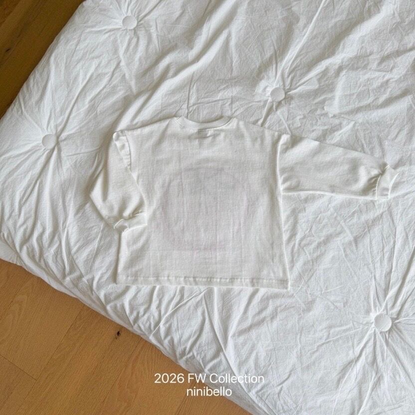 送料無料【予約】/ トマトパッチTシャツ / ninibello