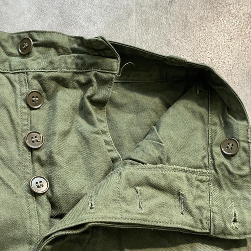 70s フランス軍 実物 F-2 m64 カーゴパンツ 76 M 詳細写真6