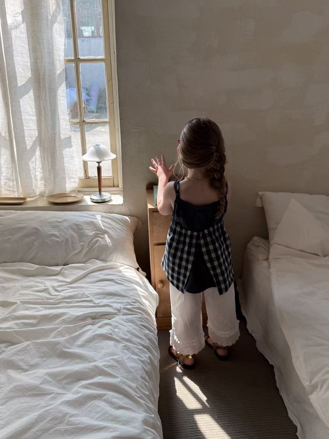 [aiai] White Lace Pants / [아이아이] 화이트레이스팬츠