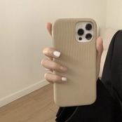 ［ phone case ］latte beige