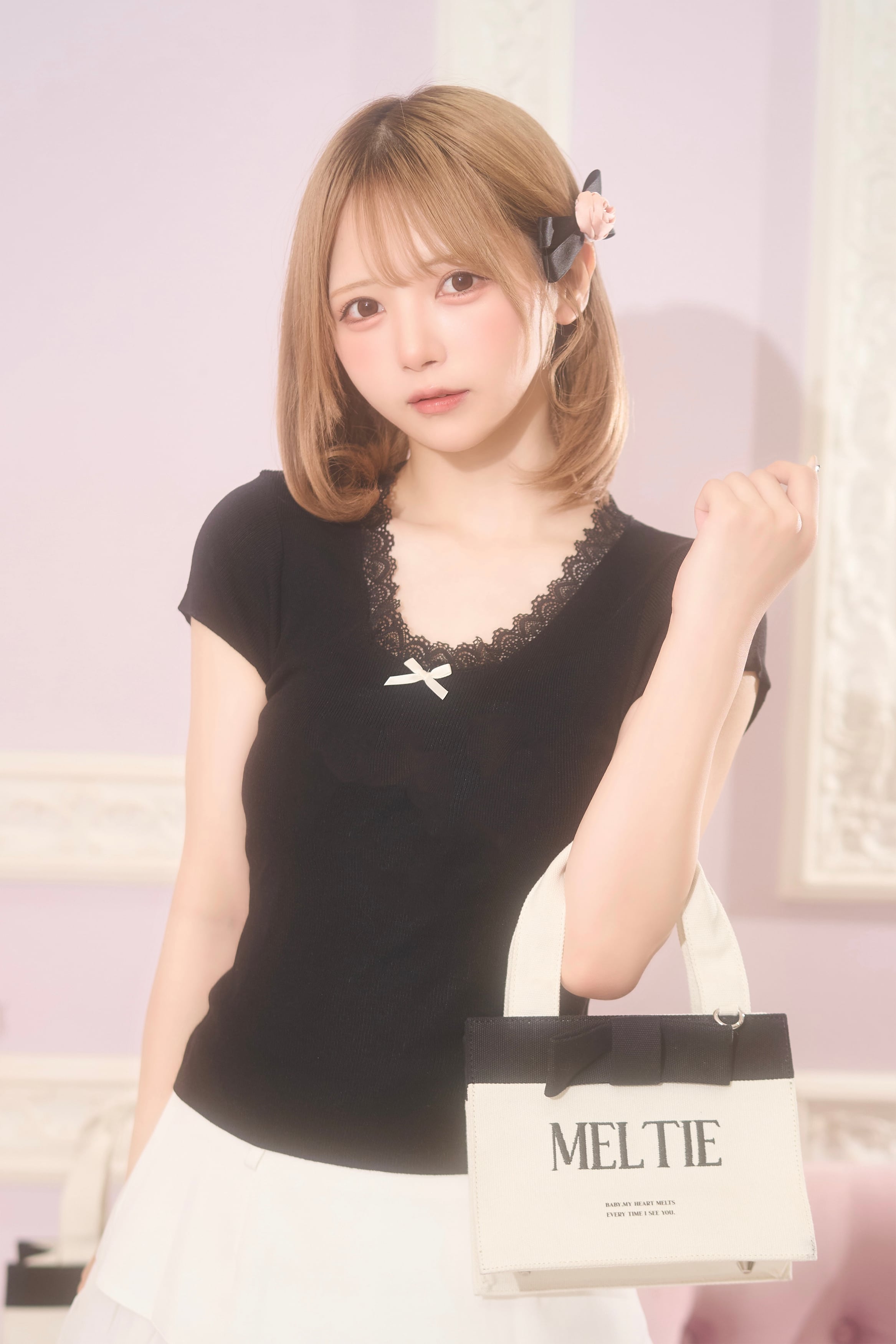 petit ribbon tops