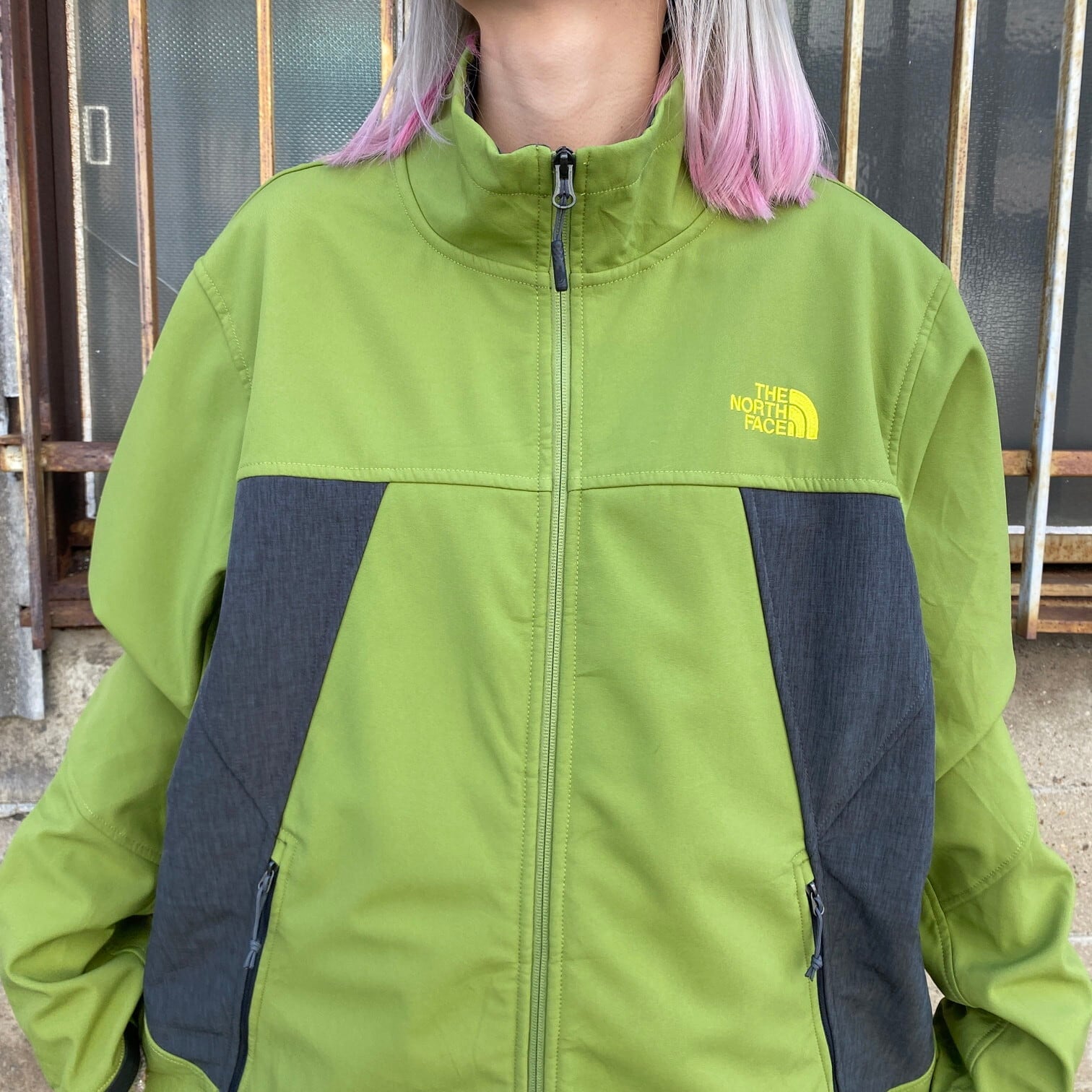 【正規品】The North Face フリースジャケット ピスタチオグリーン