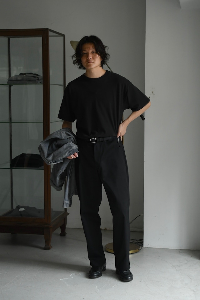 FOUNDOUR / TWILL PANTS (BLACK)