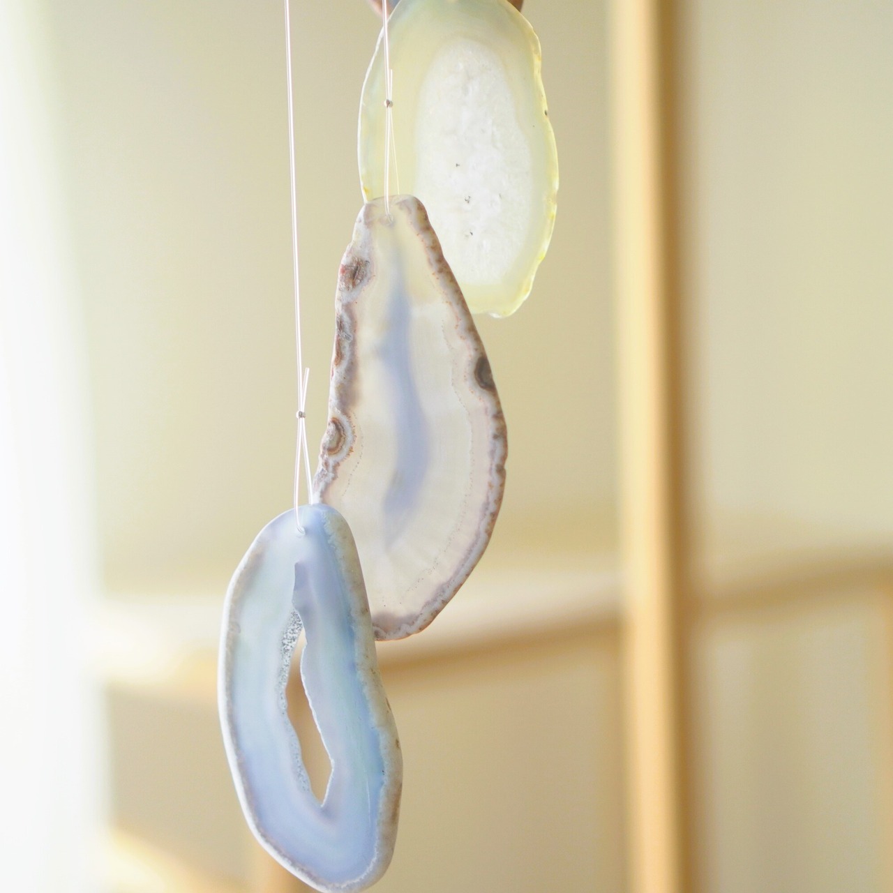 Clear Soda 05 - アゲートヒーリングチャイム / Agate Sun Catcher Wind Chime 957