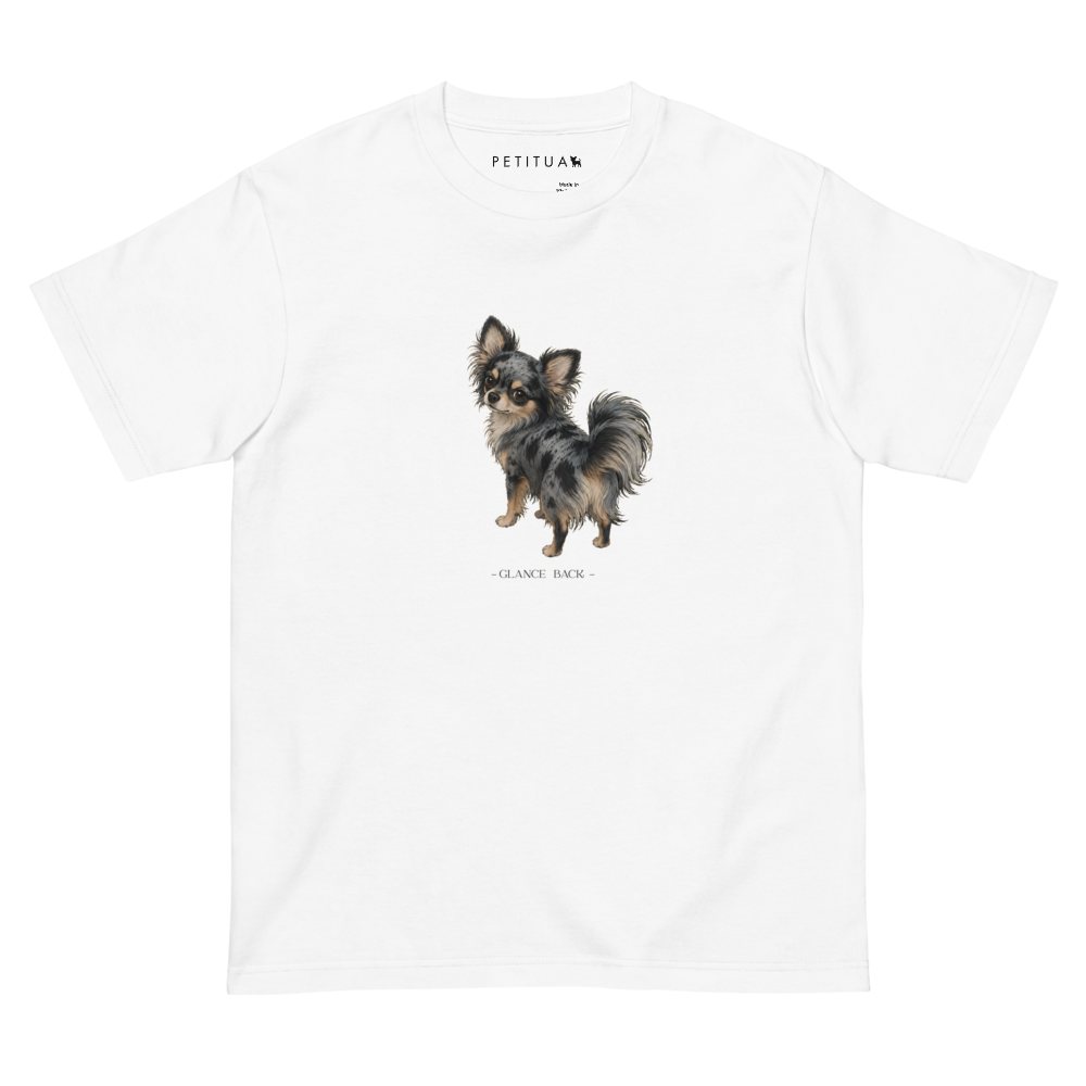 Blue Merle-Long GLANCE BACK 半袖Tシャツ P0187