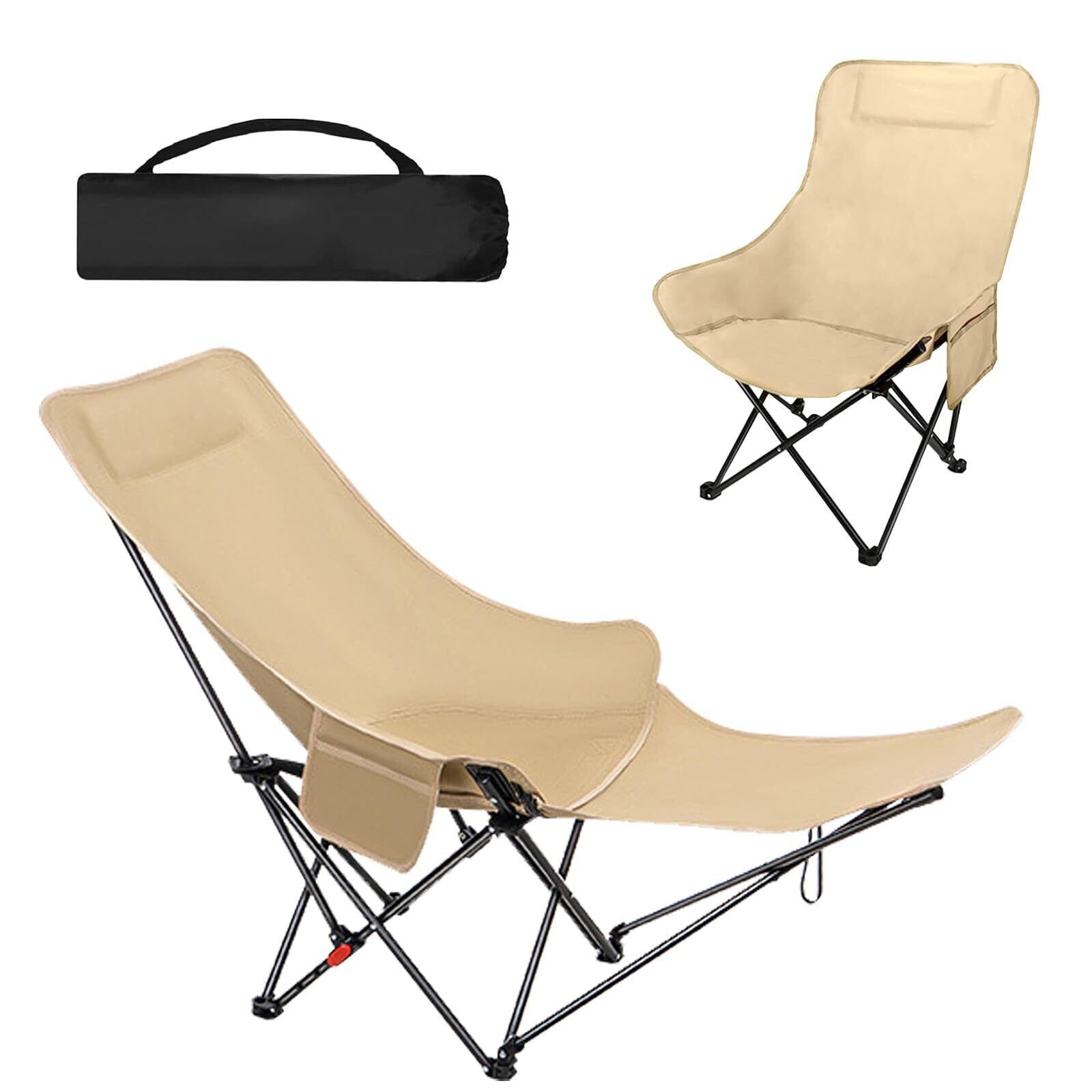 在庫セール】DesertFox キャンプチェア リクライニングチェア