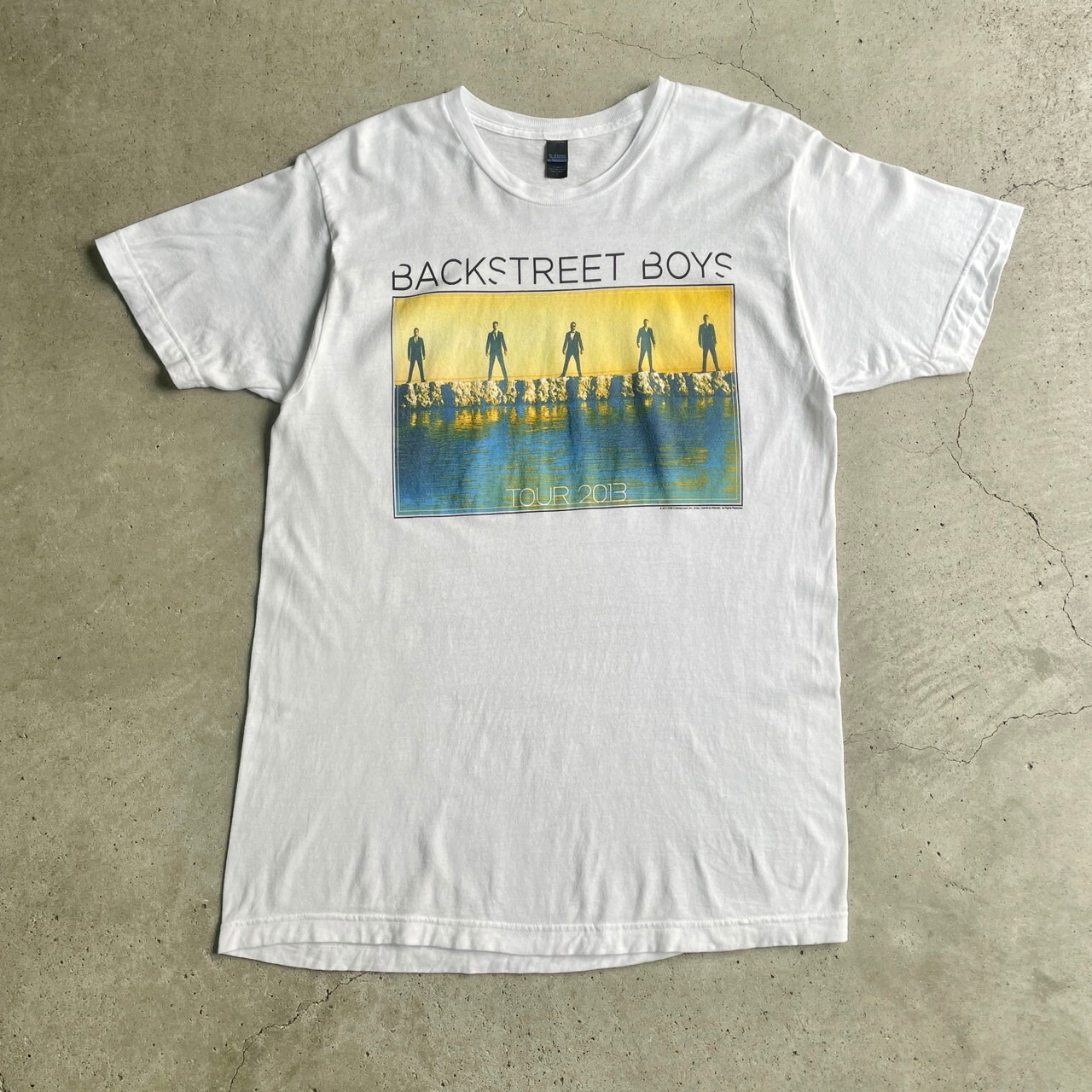 00年代 Backstreet boys バックストリートボーイズ バンドTシャツ 2013 