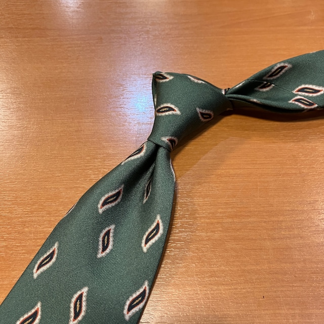 "未使用品" F.Marino "SFODERATO" SILK JACQUARD TIE