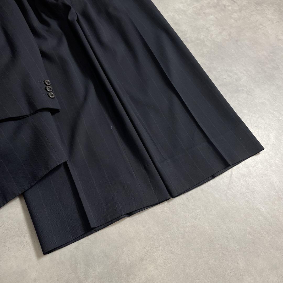 90s ヴィンテージ スーツ ダブル セットアップ ピンズvol.74 紺白赤