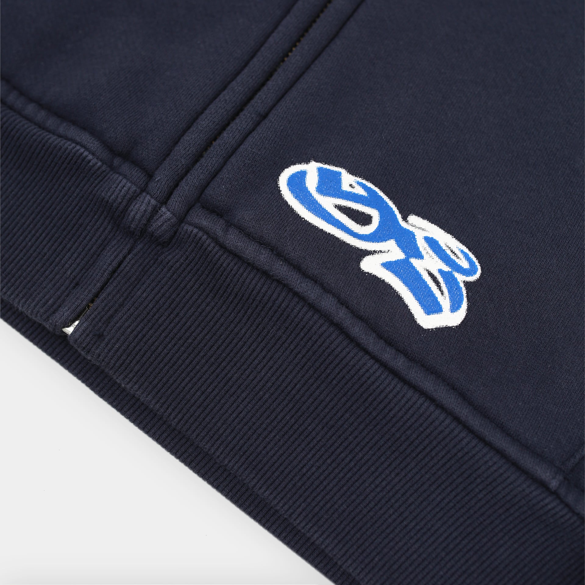 YARDSALE / REVERSIBLE FLANNEL HOODIE BLUE x NAVY | THE NEWAGE CLUB