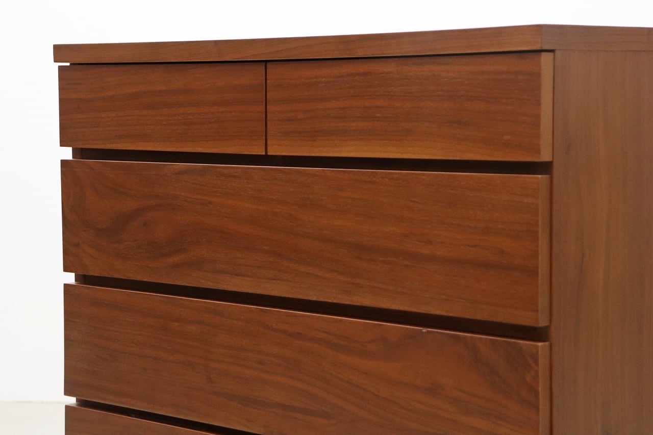沼津店】ナチュラル モダン ウォールナット チェスト ドロワー