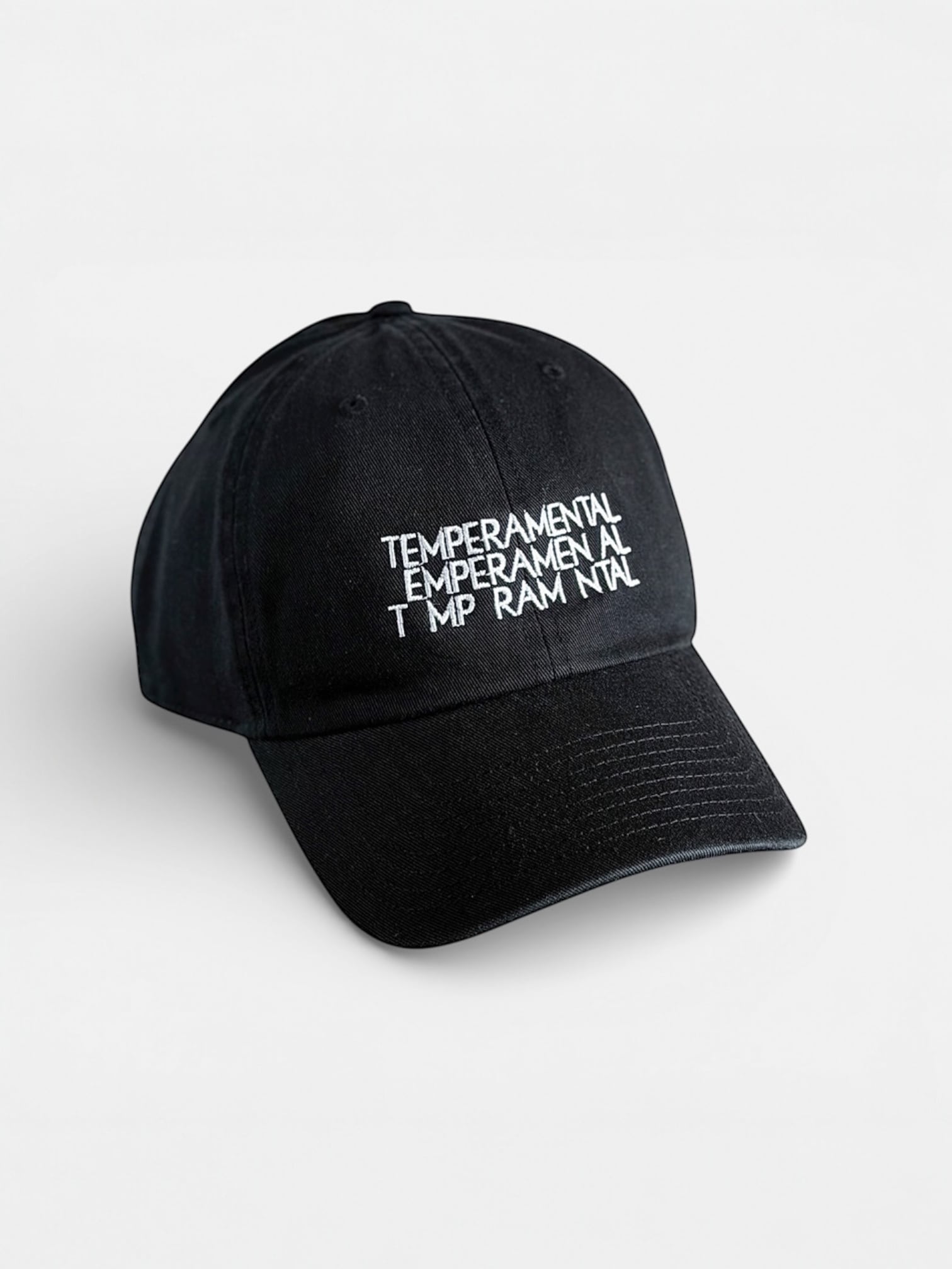 Temperamental(きまぐれな) CAP / Black