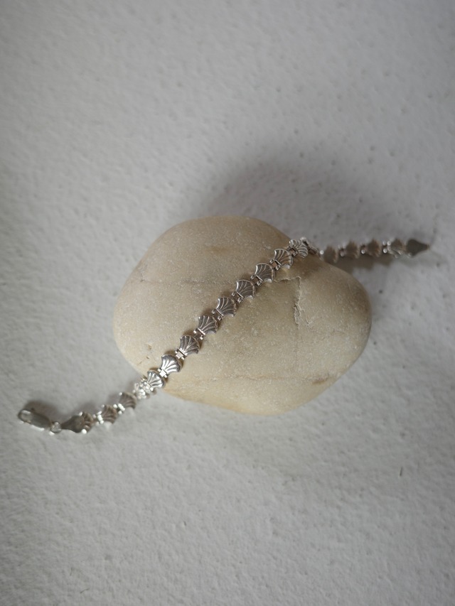 <vintage silver925>shell bracelet