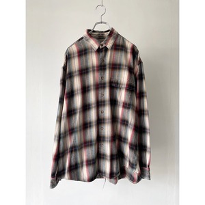 -Eddie Bauer- 90's shadow check shirt