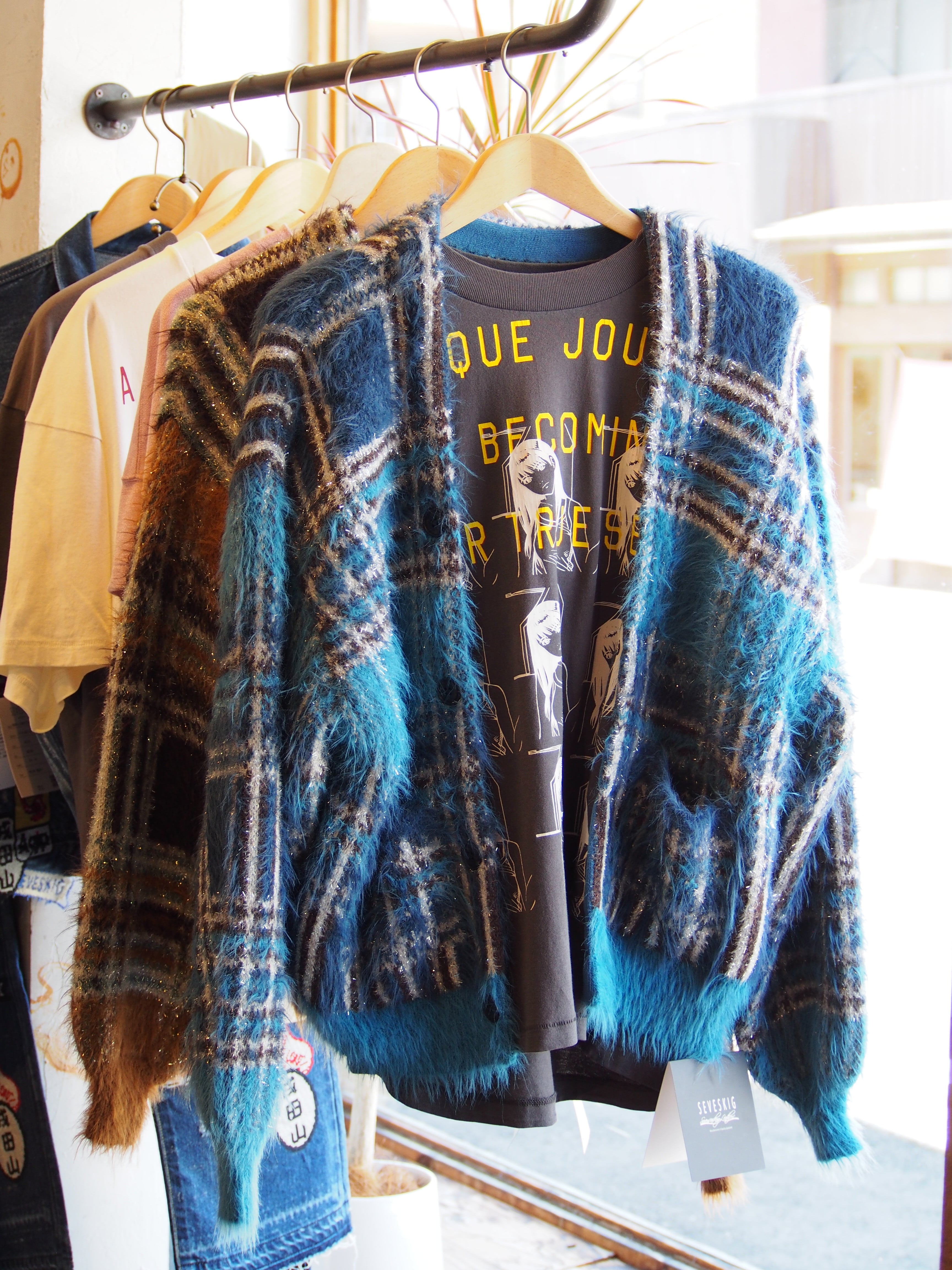トップスその他 PARTIMENTO Antique Chair Layered Long Sleeve Charcoal PY-241 トップス | アマテラス鎌倉