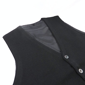 【オリジナルニットベスト M】ブラック KN5103-25DB-1