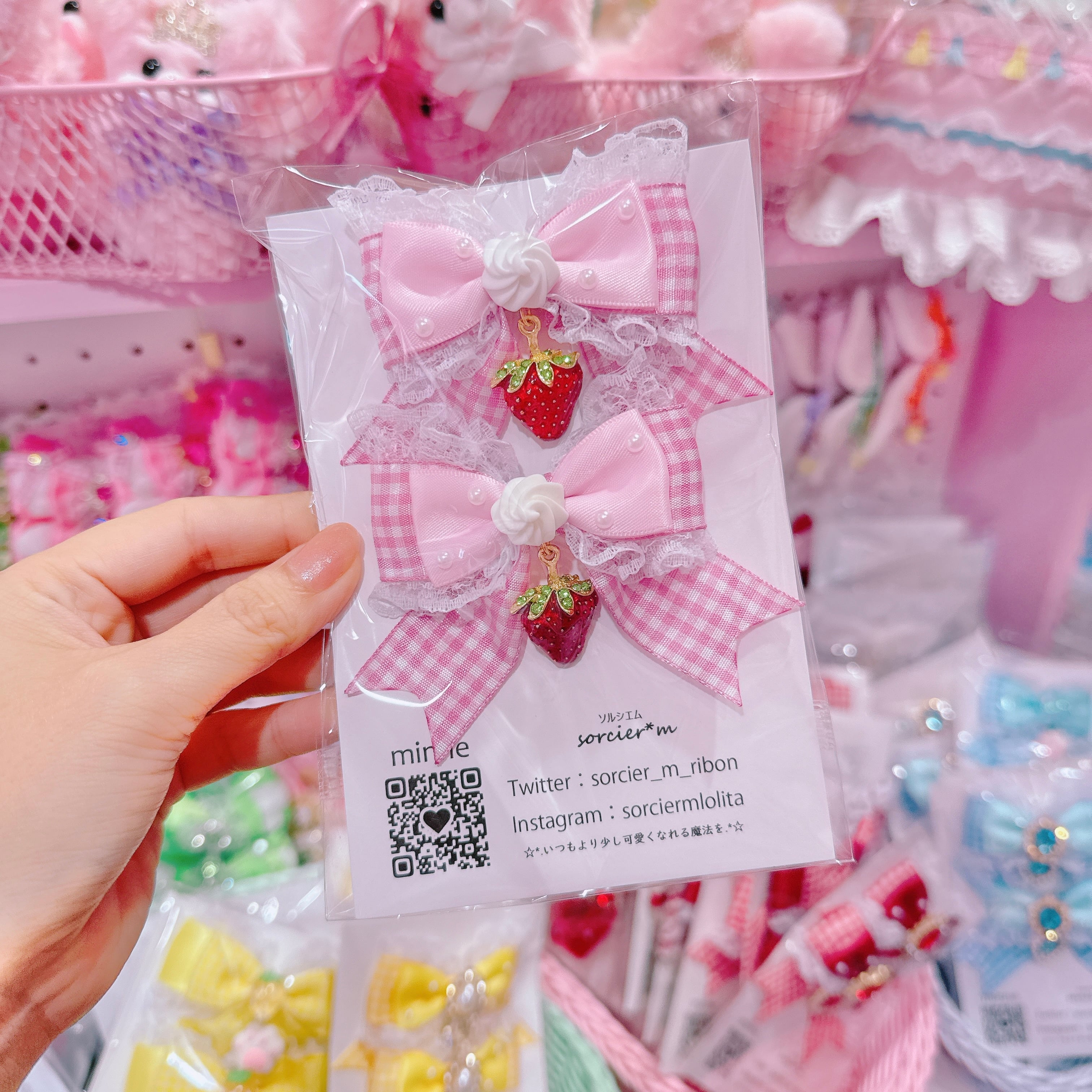 【E10】6-36ツインヘアクリップ