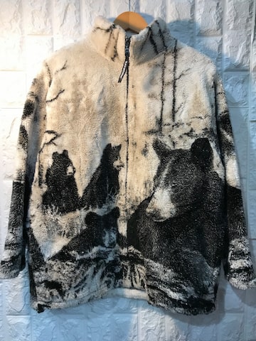 Ecko Unltd All Over Comic Pattern Print Zip Hoodie XL In Multi 