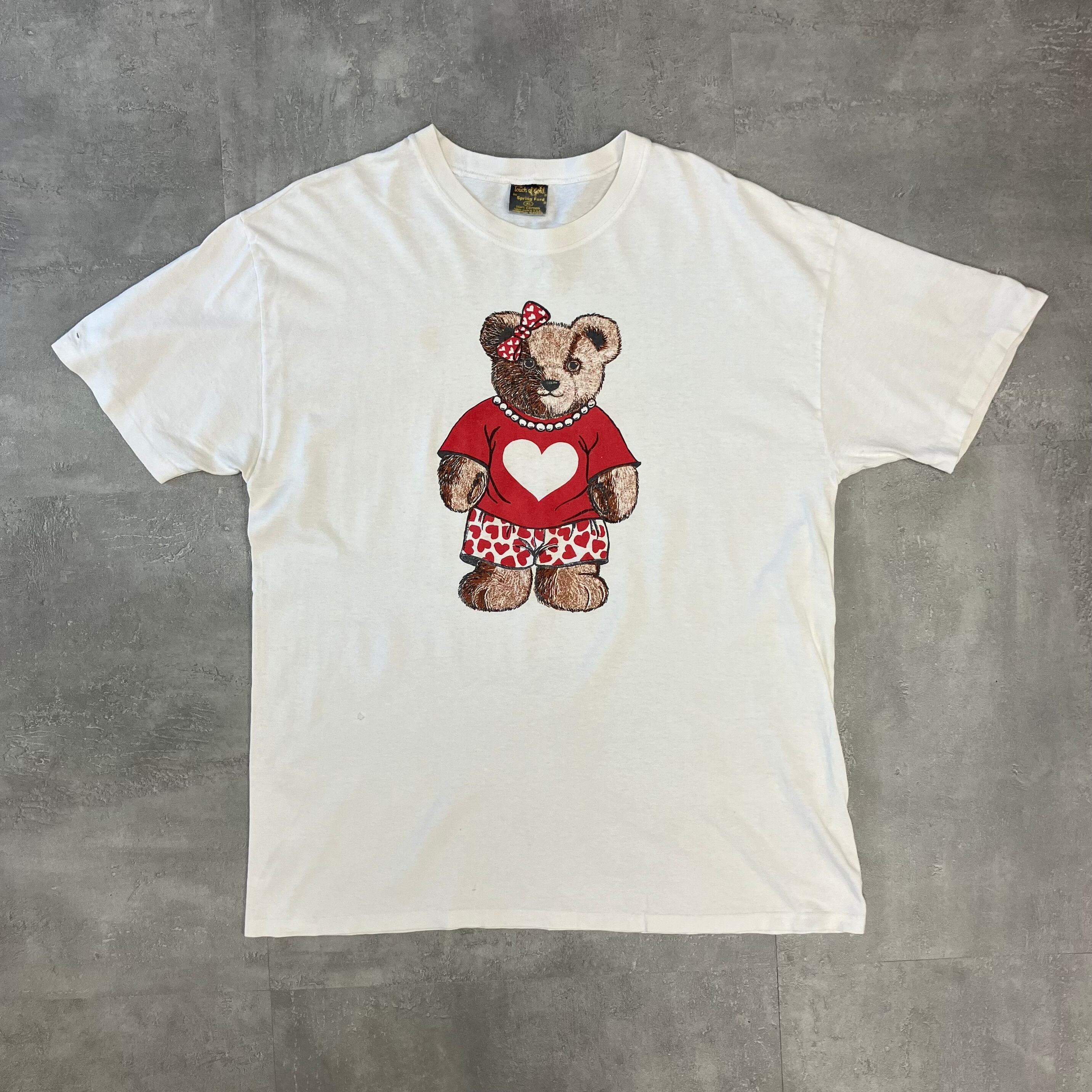 Touch of gold 90s~ プリントTee XL No.2388