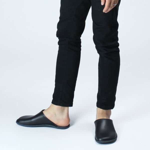 leather スリッパ　jcaesar studio JCAESAR 24F/W LEATHER SLIPPER