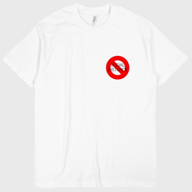 NO.9 T-shirts 「SOCIAL DISTANCE」