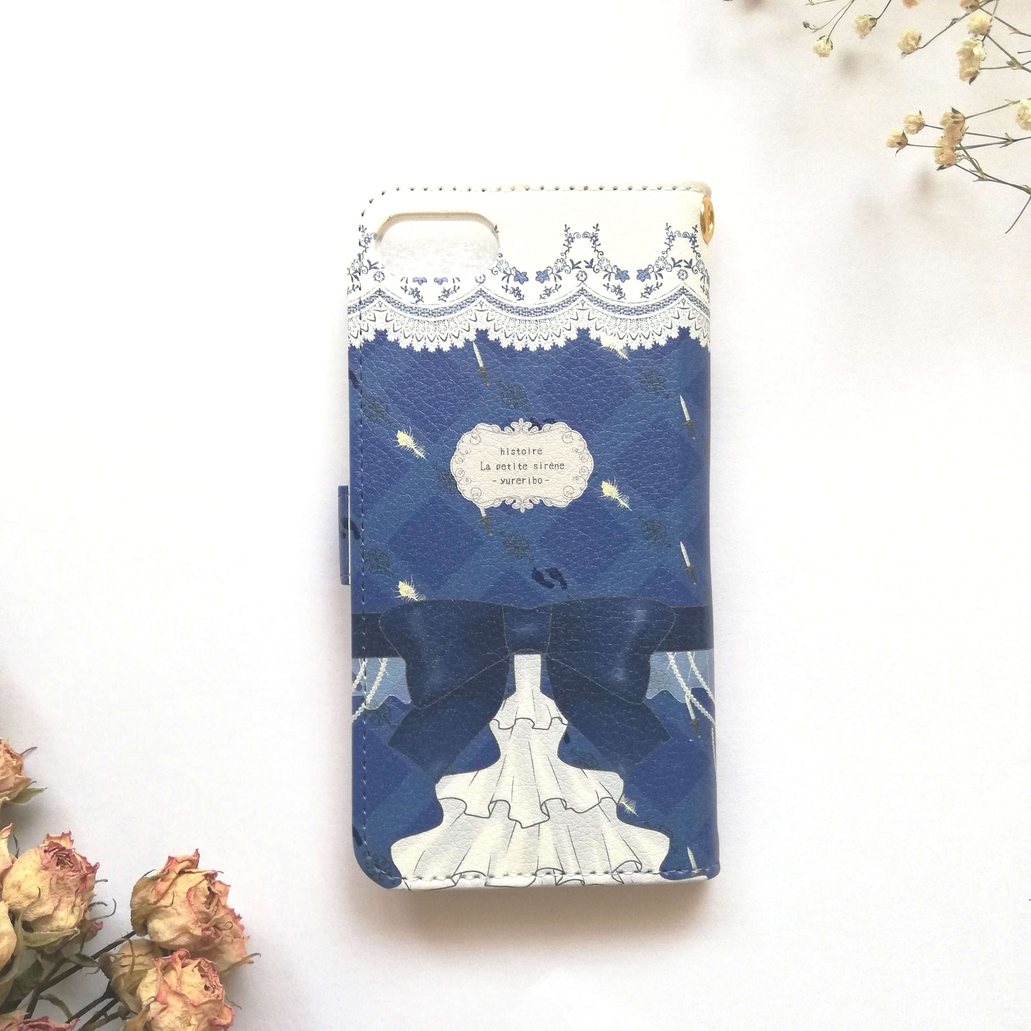 ◆受注生産◆人魚姫の手帳型スマホケース