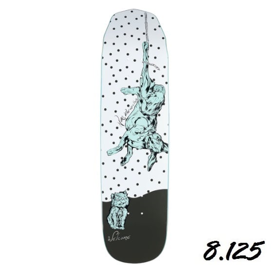 Welcome Skateboards Nora Fairy Tale on Wicked Pr. Deck 8.125x31インチ (ウェルカム  スケートボード ノラ フェアリーテイル オン ウィキッドPr. デッキ) -pretzels-skateboard and culture