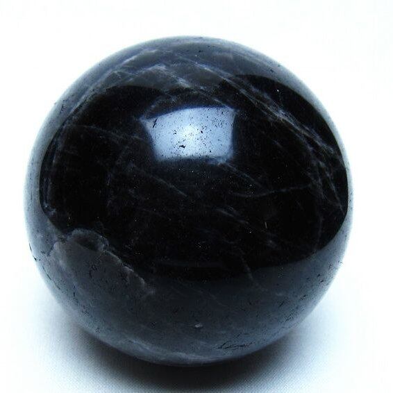 モリオン 黒水晶 丸玉 71mm 一点物 151-9484