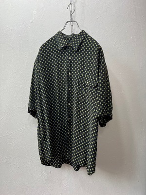 Eur vintage silk design shirt
