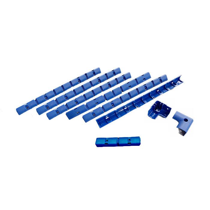 カチッと隊 スリムタイプ AR-0828 AR0828 275×1400用 工事看板用 樹脂製 コーナーガード 工事看板ガード 保護 カバー 養生