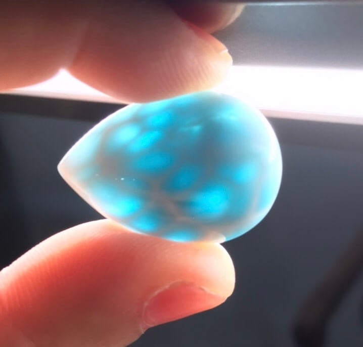 AAAA ラリマー　ルース　R-10（ドミニカ共和国産）