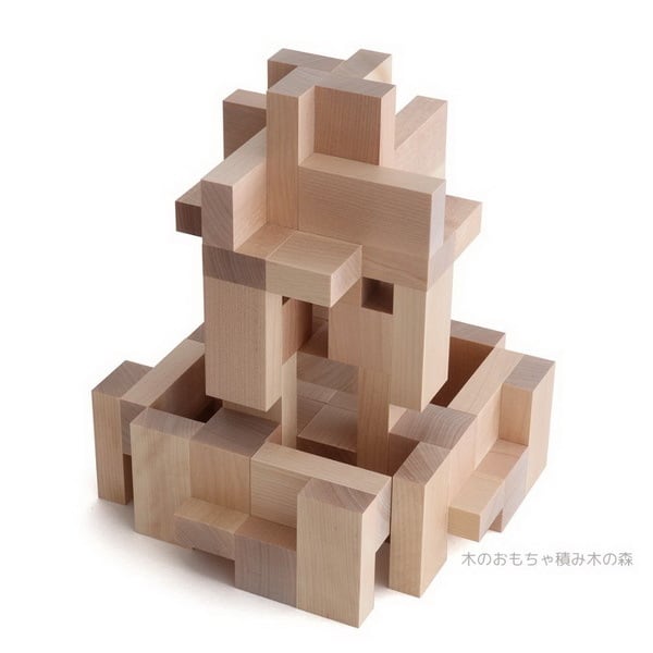 童具館 WAKU-BLOCCK45 ペアブロック 積み木 限定商品 | 木のおもちゃ