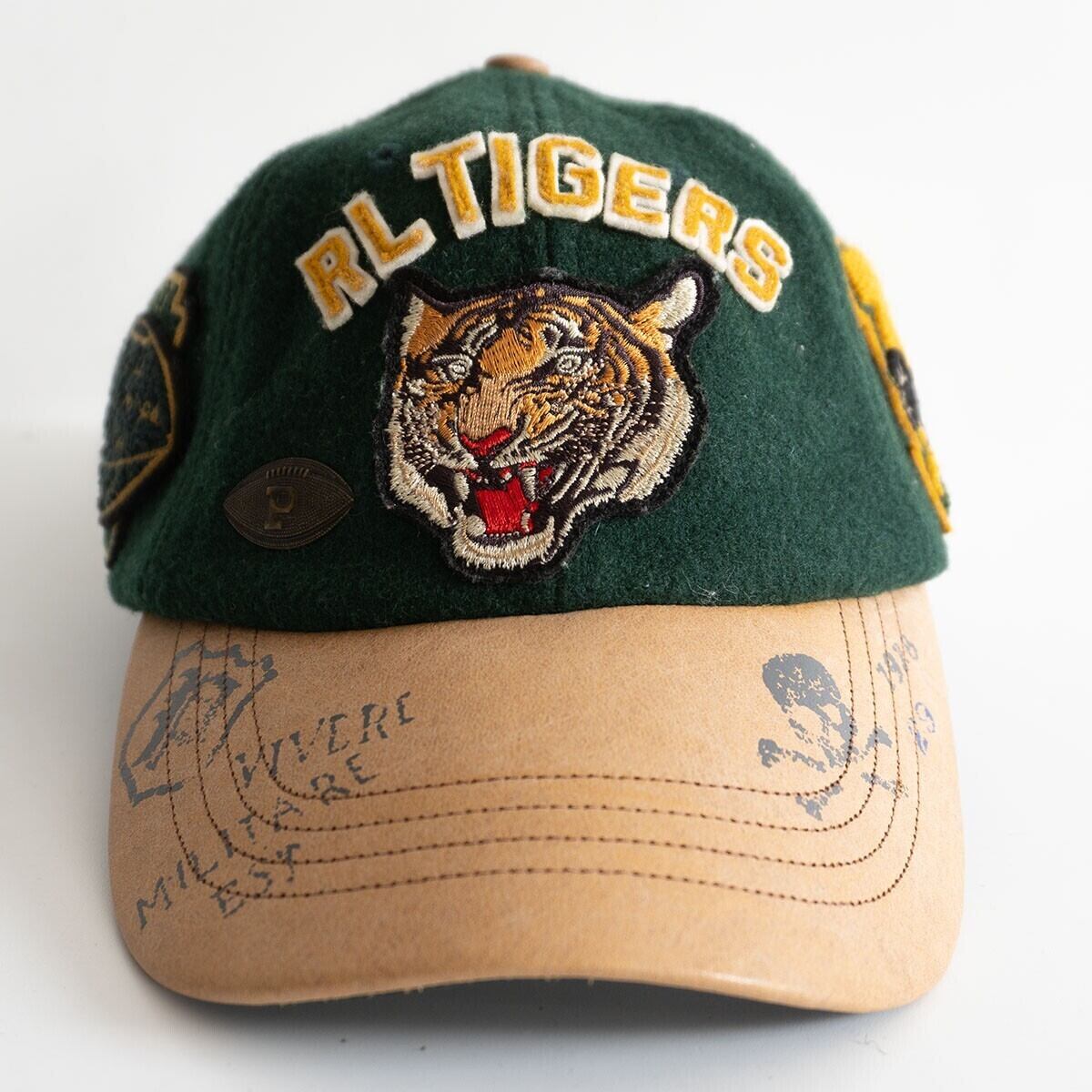超希少 Polo Ralph Lauren ポロタイガーキャップ 希少】POLO RALPH LAUREN【RL TIGERS CAP】とら タイガー キャップ