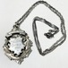 1907's Antique Edwardian Sterling Pendant Necklace Made In England