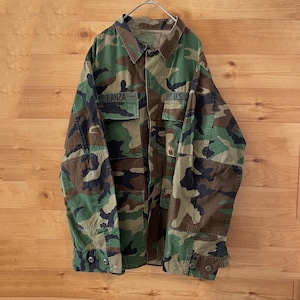 【USA古着】米軍実物 ミリタリージャケット BDU jacket 迷彩 カモフラ M アメリカ古着