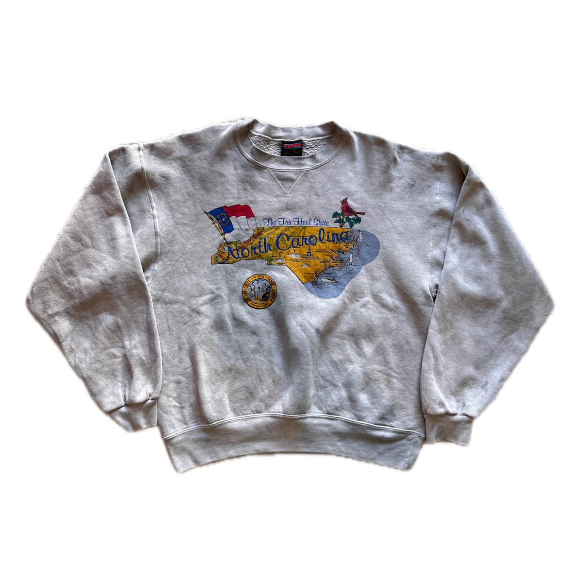 90'S SOFFE SWEATS HOOTERS Advertising Sweatshirt Trainer Made in USA Men's L Size Vintage /eaa417012 main image 1