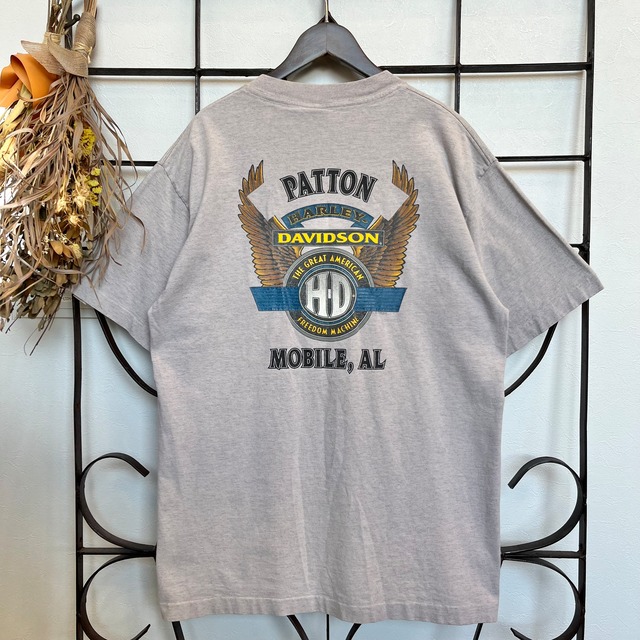 G【90's ️USA製 ️HARLEY-DAVIDSON】ハーレーダビッドソン プリントTシャツ Large 230704 | skrova