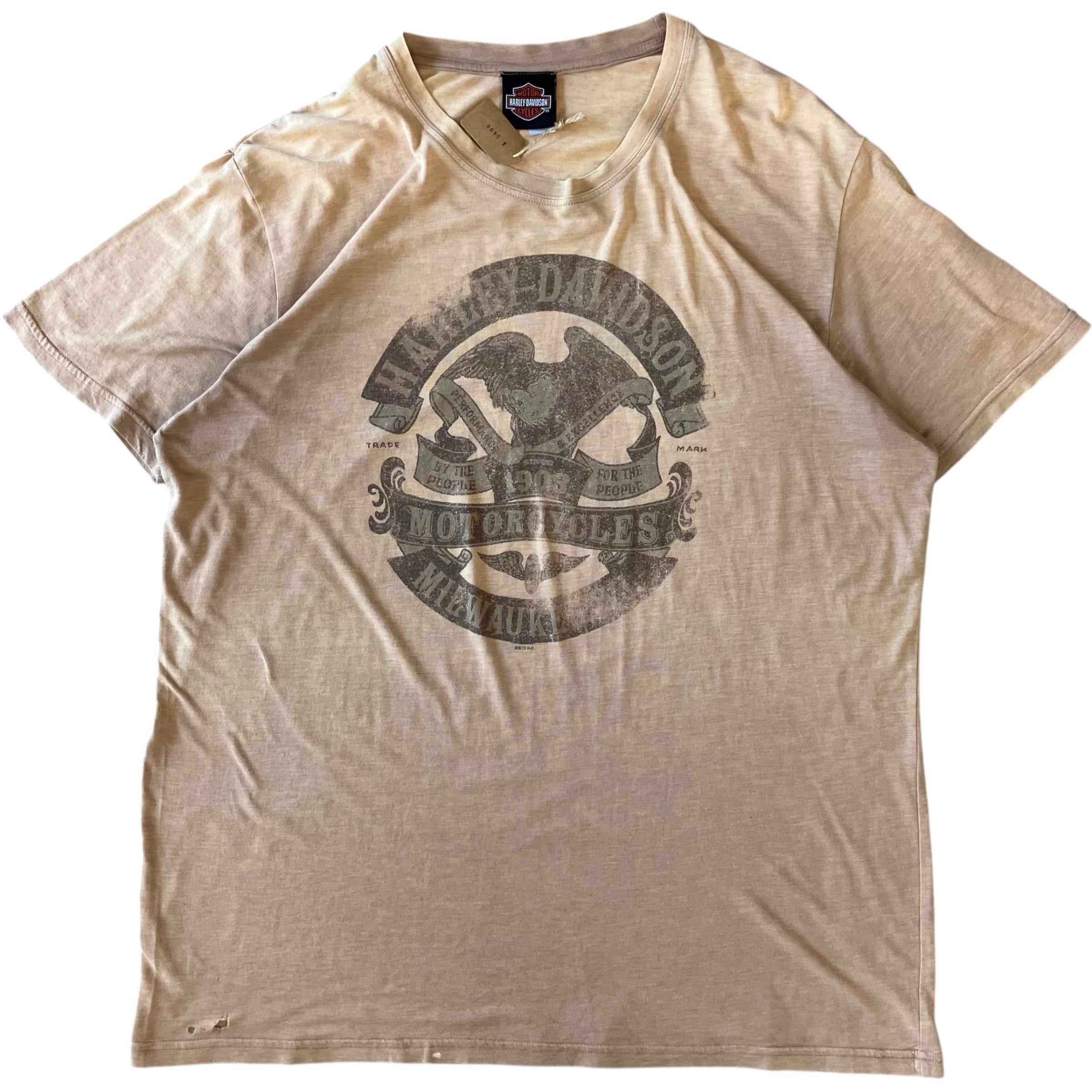 《XL》Harley-Davidson ハーレーダビッドソン プリントTシャツ 両面プリント No.3109