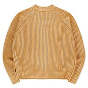 TWOTONEHEAVYKNITZIPUP_ YELLOW