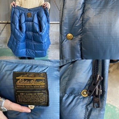 70〜80年代 Eddie Bauer エディーバウアー グースダウンジャケット