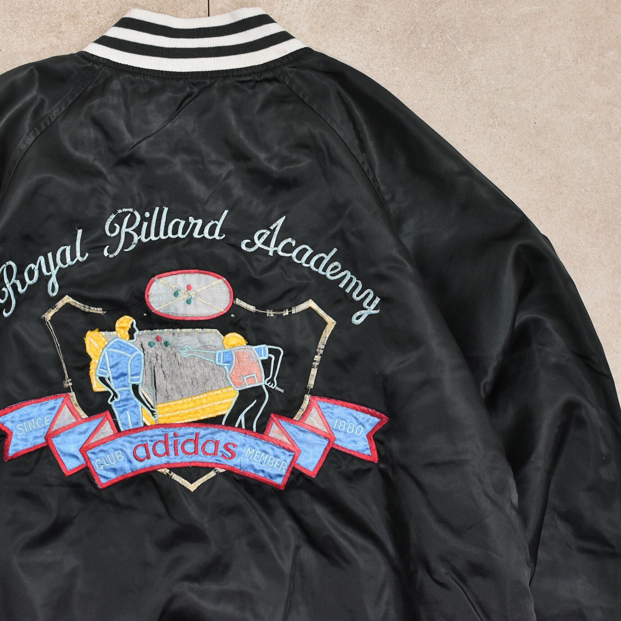 80~90s adidas nylon satin blouson | 古着屋 grin days memory 80~90s adidas nylon satin blouson | 古着屋 grin days memory