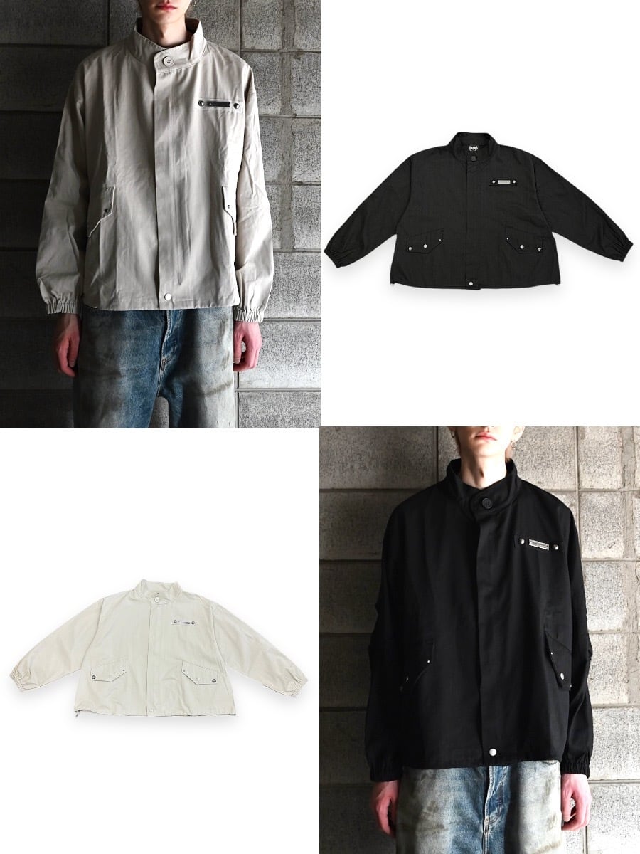 【LOVE KILLER】studs plate oversize light blouson (2colors)