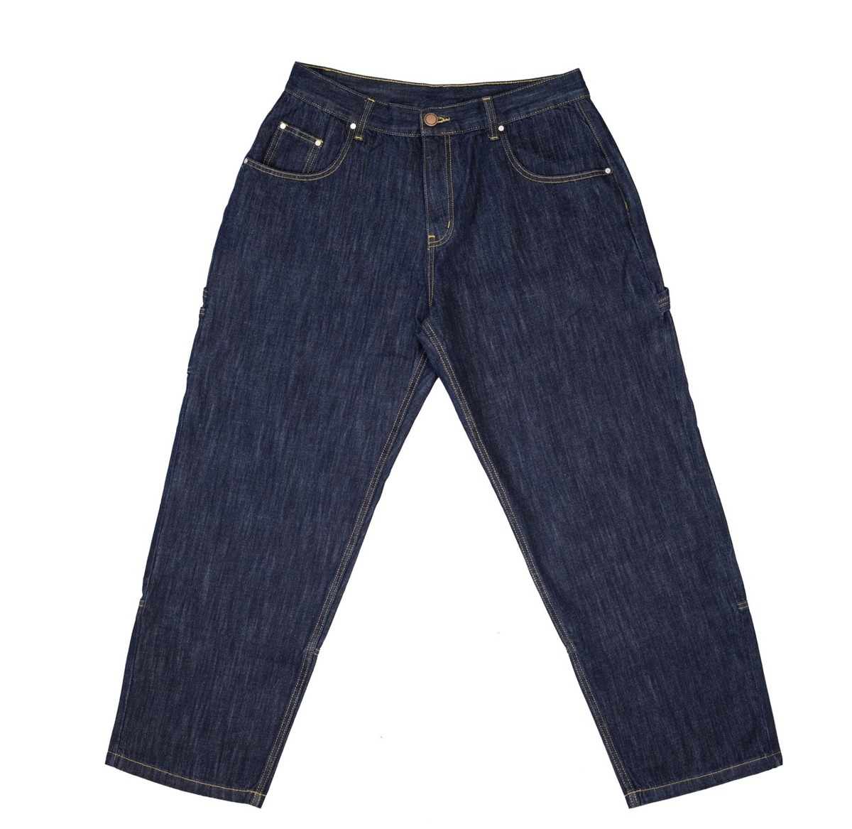 BAGLADY / INDIGO PATTERN CARPENTER JEANS | youth