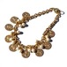 「SONIA RYKIEL」Paris vintage gold tone fake pearl design necklace