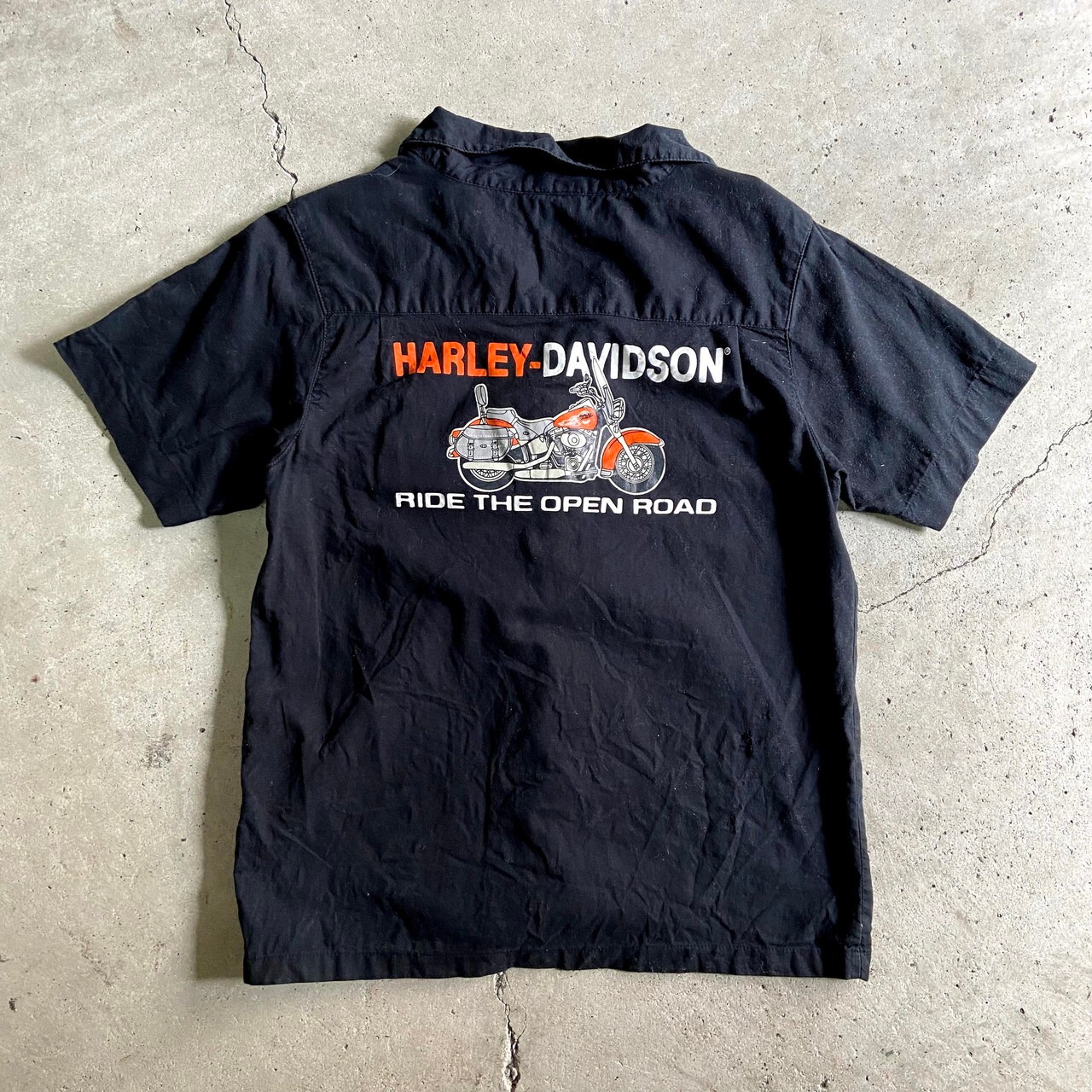 キッズ】 HARLEY-DAVIDSON ハーレーダビッドソン 半袖シャツ 10-12歳  