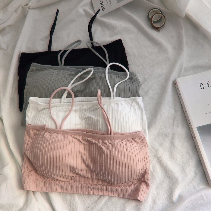 ガールズチューブトップパンツ春新しい学生ベーシックアンチスリングスリングベスト 1号婦人44191374658