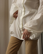 1980-90's Lanvin / Asymmetry Shirt