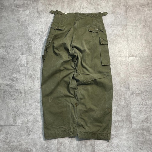 50s オランダ軍 実物 ダブルフェイス カーゴパンツ 82/85 w34 詳細写真12