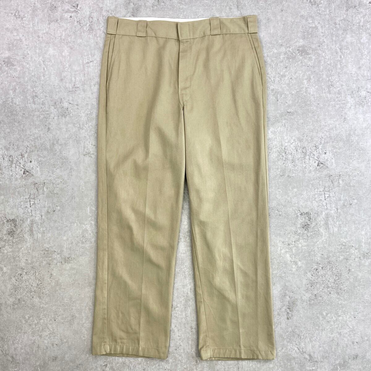 Dickies ディッキーズ ワークパンツ メンズW36 古着 アメカジ カーキ